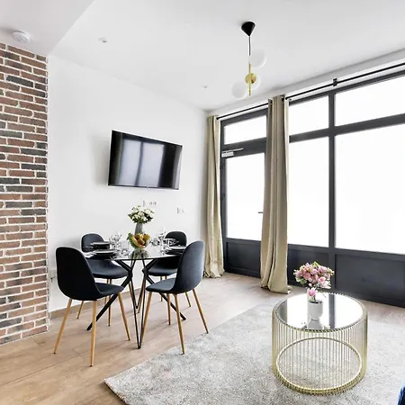 Apartmán Superb - 1br 4p - Gare Montparnasse Paříž